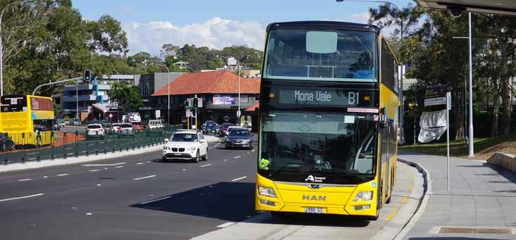 Sydney Buses MAN ND323F Gemilang Eco doubledecker B-Line 2880